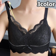 ブラジャー フルカップブラ 単品 レディース 女性 インナー 下着 レース リボン 4段ホック シンプル お洒落 大人可愛い 普段使い 婦人用