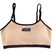 スポーツブラ ブラジャー ノンワイヤー レディース 女性用 インナー 単品 下着 細ストラップ パッド付き 取り外し可能 スポブラ 学生
