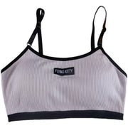 スポーツブラ ブラジャー ノンワイヤー レディース 女性用 インナー 単品 下着 細ストラップ パッド付き 取り外し可能 スポブラ 学生