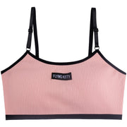 スポーツブラ ブラジャー ノンワイヤー レディース 女性用 インナー 単品 下着 細ストラップ パッド付き 取り外し可能 スポブラ 学生