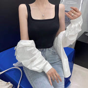 ブラトップ カップ付き レディース 女性 インナー ブラジャー 下着 タンクトップ パッド付き 無地 単色 シンプル デイリー