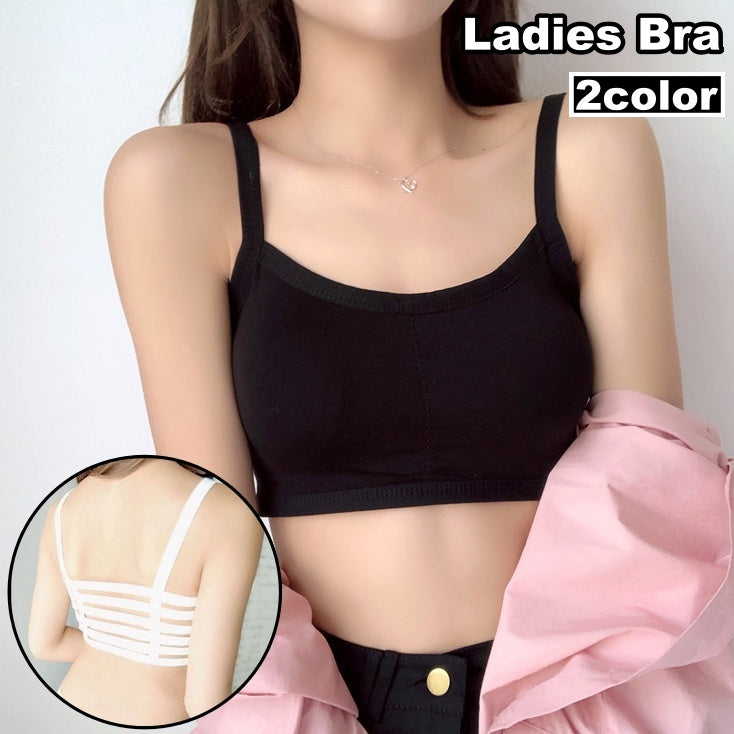 ノンワイヤーブラ ハーフトップブラ ブラジャー レディース 女性 インナー 下着 見せブラ バックシャン 無地 シンプル スポーツブラ ナイトブラ 肌着 婦人下着