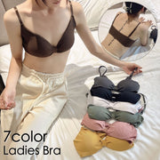 ノンワイヤーブラ ブラジャー 単品 レディース 下着 インナー フルカップ リブ カップ取り外し可 無地 シンプル スポーツブラ ナイトブラ ホックなし リラックス 女性用 婦人