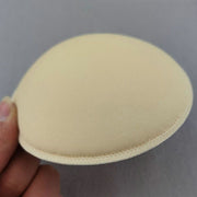 ブラパッド 胸パッド 左右1ペア ブラジャー用パッド カップ 丸型 円形 薄手 付け替え 交換 スペア メッシュ 下着 インナー レディース