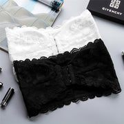 ストラップレスブラ チューブトップブラ ブラジャー 女性 レディース インナー ノンワイヤーブラ 下着 カップ付き 肩紐なし ホック付き レース おしゃれ 上品 きれいめ シンプル モノトーン 単色 白 黒 ベージュ
