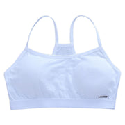 スポーツブラ ノンワイヤーブラ ブラトップ ブラジャー レディース ジュニア 女の子 インナー 単品 ナイトブラ カップ付き スポブラ ナイトブラ パッド付き 無地 ヨガ ジム シンプル 可愛い おしゃれ カップ取り外し可能