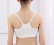 スポーツブラ ノンワイヤーブラ ブラトップ ブラジャー レディース ジュニア 女の子 インナー 単品 ナイトブラ カップ付き スポブラ ナイトブラ パッド付き 無地 ヨガ ジム シンプル 可愛い おしゃれ カップ取り外し可能