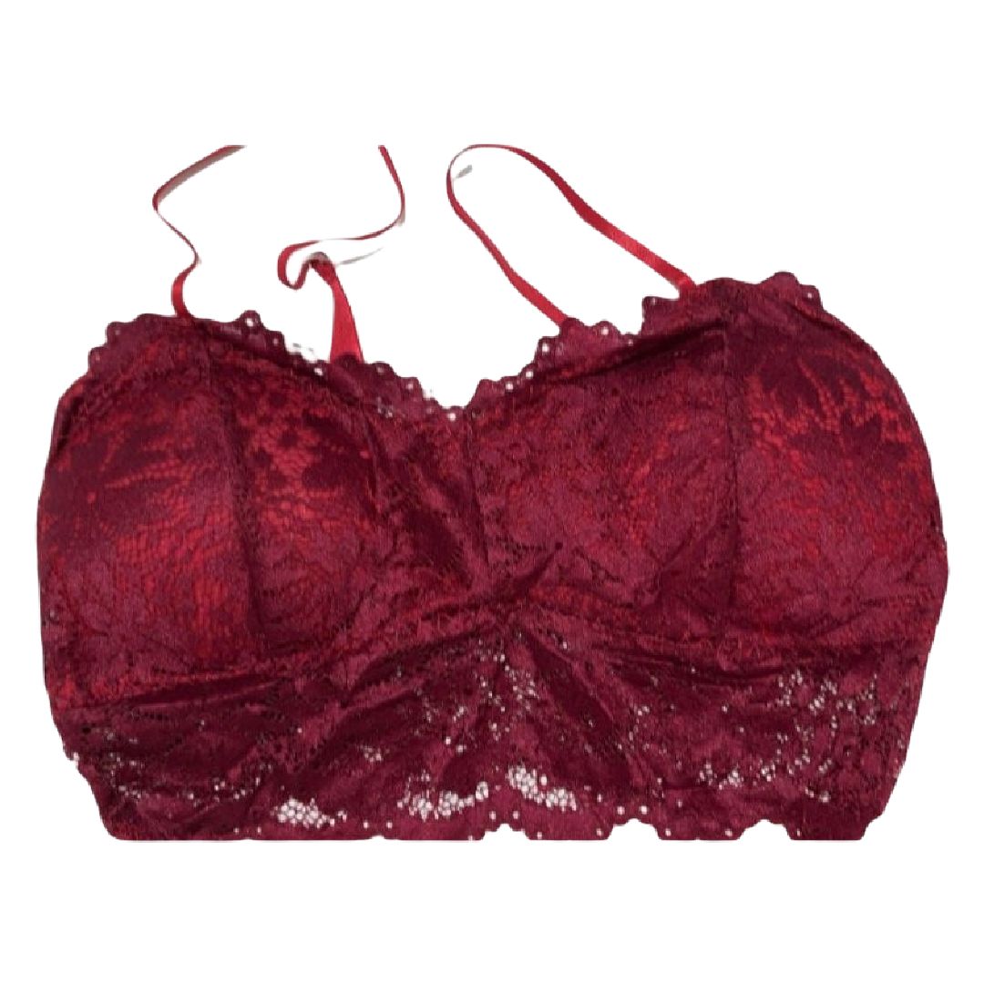 ノンワイヤーブラ 単品 レディース 花柄レース バックチューブトップ ホックなし 女性下着 ショルダーストラップ付 単色 セクシー フェミニン きれいめ 大人上品 おしゃれ かわいい エレガント 婦人用