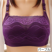 ブラジャー フルカップ レディース インナー 女性下着 谷間隠し チラ見え防止 レース 3列ホック 婦人下着 谷間ガード 胸元カバー 可愛い おしゃれ 大人女子 フェミニン