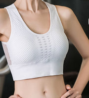 スポーツウェア スポーツブラ ブラトップ レディース 女性 トップス 大きいサイズあり Uネック カップ付き 通気性 メッシュ フィットネスウェア ヨガウェア セクシー シンプル 無地 単色 ランニングウェア ランニング ヨガ スポーツ ジム 婦人用