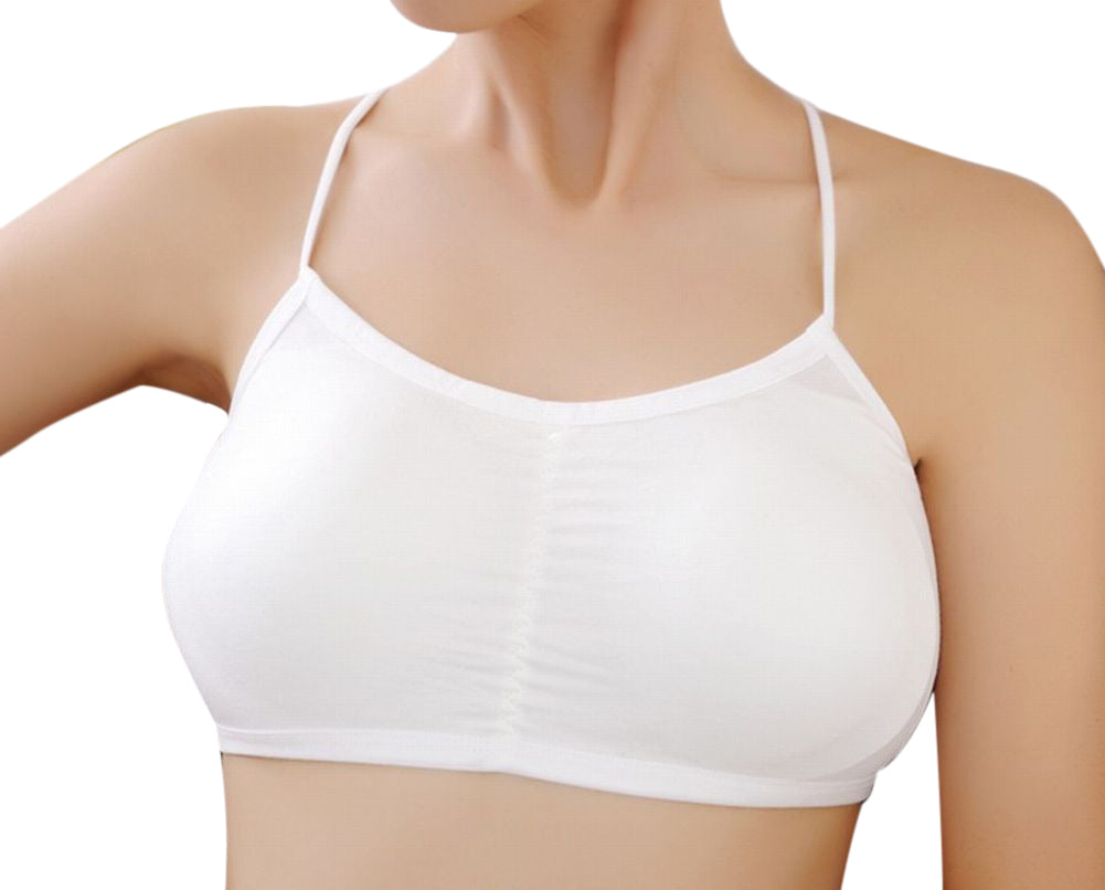 ブラジャー ノンワイヤー インナー チューブトップブラ 下着 単品 レディース 女性用 紐 クロス おしゃれ セクシー