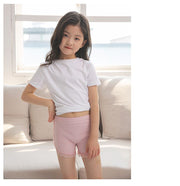 インナーパンツ ペチパンツ ショートパンツ 単品 1枚 キッズ ジュニア 女の子 子供用 オーバーパンツ レース 見せパン 透け防止 可愛い おしゃれ 女子 こども用 小学生 中学生 高学年