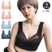 ノンワイヤーブラ ハーフトップブラ レディース 女性下着 インナー ブラジャー ナイトブラ 大きいサイズ有 幅広ショルダー おしゃれ かわいい シンプル リラックスタイム 脇高 背中 スッキリ 女性用 婦人用