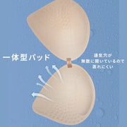 ノンワイヤーブラジャー レディース 大きいサイズ インナー シームレス 響きにくい ノンワイヤー ハーフトップブラ ブラジャー 軽量 薄手 ひびきにくい ムレにくい ベタつきにくい 下着 肌着 ナイトブラ 通気性 シンプル 夏 接触冷感 ひんやり