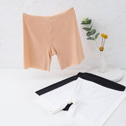 ペチパンツ タップパンツ レディース 女性 インナー 下着 肌着 ミドル丈 3分丈 透け防止 シンプル 無地 チラ見え対策 婦人