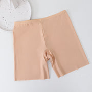 ペチパンツ タップパンツ レディース 女性 インナー 下着 肌着 ミドル丈 3分丈 透け防止 シンプル 無地 チラ見え対策 婦人