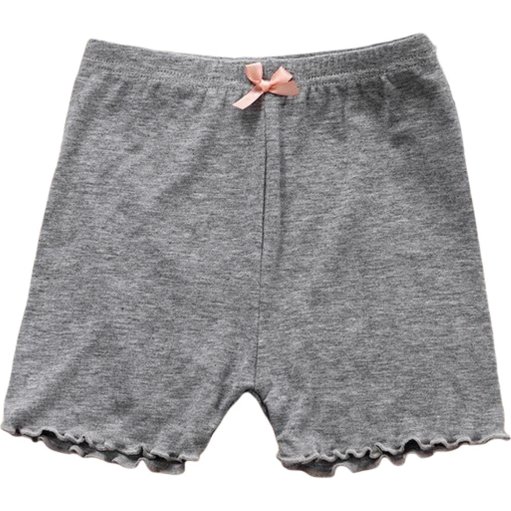 インナーパンツ 3分丈 ペチパンツ ペチコート 下着 キッズ グレー バリエーション画像