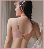 ブラジャーショーツセット 上下 2点セット ナイトブラ ワイヤレスブラ ノンワイヤー 女性 下着 セットアップ ブラセット 美胸 脇高 脇スッキリ 楽ちん 2点セット 上下セット かわいい セクシー キュート+