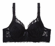 ブラジャー ブラ単品 下着 インナー 4連フォック 総レース  sexy セクシー 胸魅せ 脇肉 レディース
