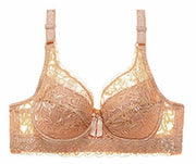 ブラジャー ブラ単品 下着 インナー 4連フォック 総レース  sexy セクシー 胸魅せ 脇肉 レディース