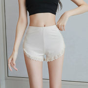 ペチパンツ ペチコート インナーパンツ アンダーパンツ タップパンツ レディース 女性 肌着 下着 ボトムス ショート丈 フラワー 無地 可愛い シンプル