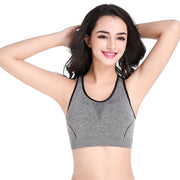 ノンワイヤーブラ ハーフトップブラ スポーツブラ ブラジャー 下着 女性用 レディース 婦人 ヨガ ジム フィットネス スポーツ 無地 スポーティー おしゃれ カジュアル