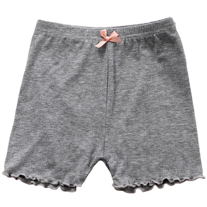 オーバーパンツ ショートパンツ ペチパンツ インナー キッズ ジュニア グレー バリエーション画像