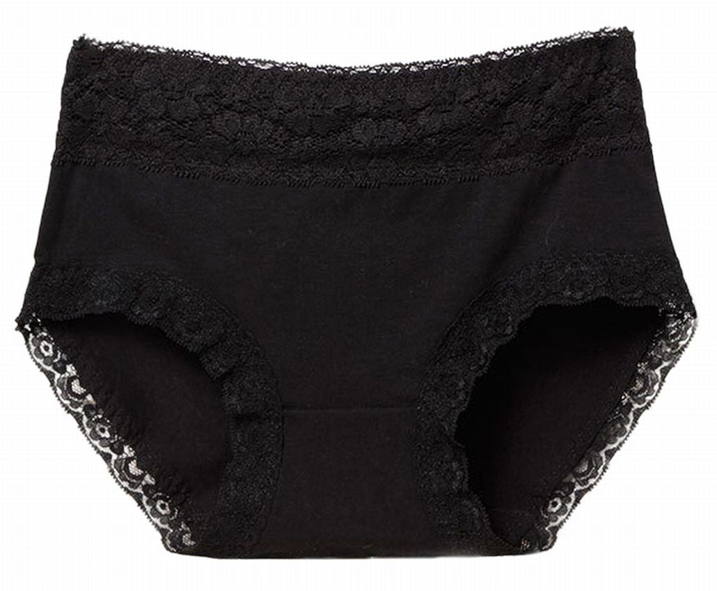 ショーツ パンツ 下着 レディース インナー 深め ブラック バリエーション画像