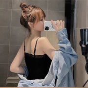 ブラトップ カップ付きインナー レディース 女性 婦人服 ノンワイヤー キャミソール シャーリング フリル レース インナー かわいい おしゃれ