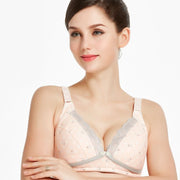 マタニティ―ブラ 授乳ブラ 3/4カップブラ ブラジャー レディース 妊婦 母 ママ インナー 下着 妊婦 産後 授乳 シンプル 無地 ベージュ ピンク パープル グリーン ブラウン ブルー グレー ベア ドット ハート リンゴ 蝶々