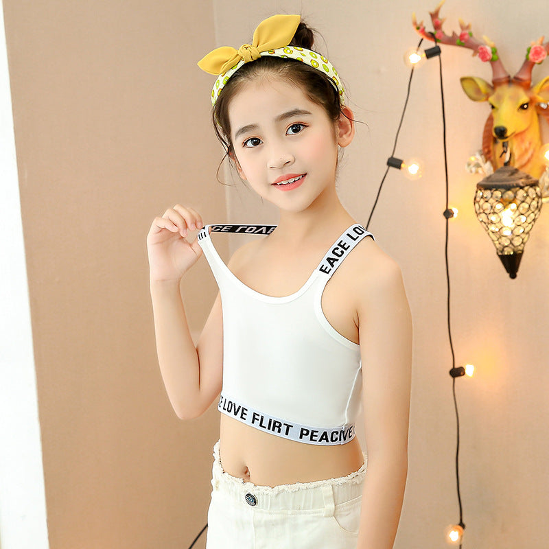 ジュニアブラ ノンワイヤーブラ ハーフトップブラ ブラジャー 下着 子供用 商品画像5