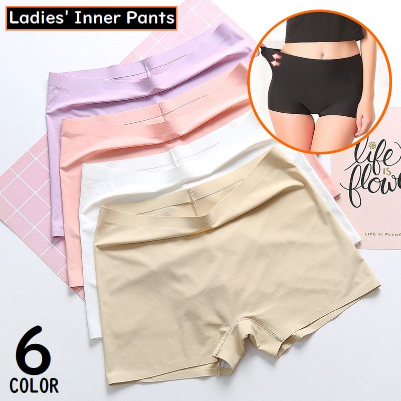 ペチパンツ ペチコート レディース ショート丈 インナー 見せパン タップパンツ シームレス 透け防止 薄手 接触冷感 通気性