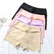 ペチパンツ ペチコート レディース ショート丈 インナー 見せパン タップパンツ シームレス 透け防止 薄手 接触冷感 通気性