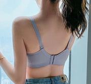 ノンワイヤーブラ 極厚パッド ブラジャー レディース ノンワイヤー 3/4カップ 花柄 レース 脇高 補正 下着 インナー