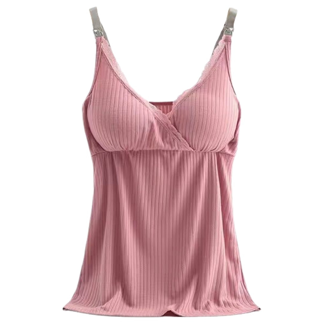 キャミソール マタニティー 授乳 マタニティ 産前 産後 アズキ バリエーション画像