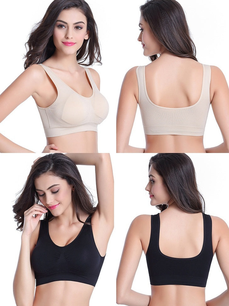 スポーツブラ ノンワイヤーブラ ブラジャー ブラトップ レディース 女性 商品画像2