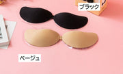 シリコンブラ ブラジャー ストラップレス フロントホック レディース インナー 下着 無地 ブライダル ウエディングドレス パーティードレス 水着 A B C