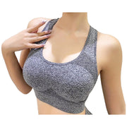 ブラジャー スポーツブラ 単品 ハーフトップ ヨガブラ レディース 女性 おしゃれ シンプル 揺れない 幅広アンダー ノンワイヤー フィットネス トレーニング スポーツ ランニング 伸縮 シームレス 通気性