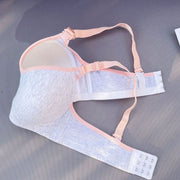 ブラジャー ジュニア 女の子 レディース インナー ノンワイヤー 下着 単品 3列 3段ホック シンプル 無地 中学生 高校生