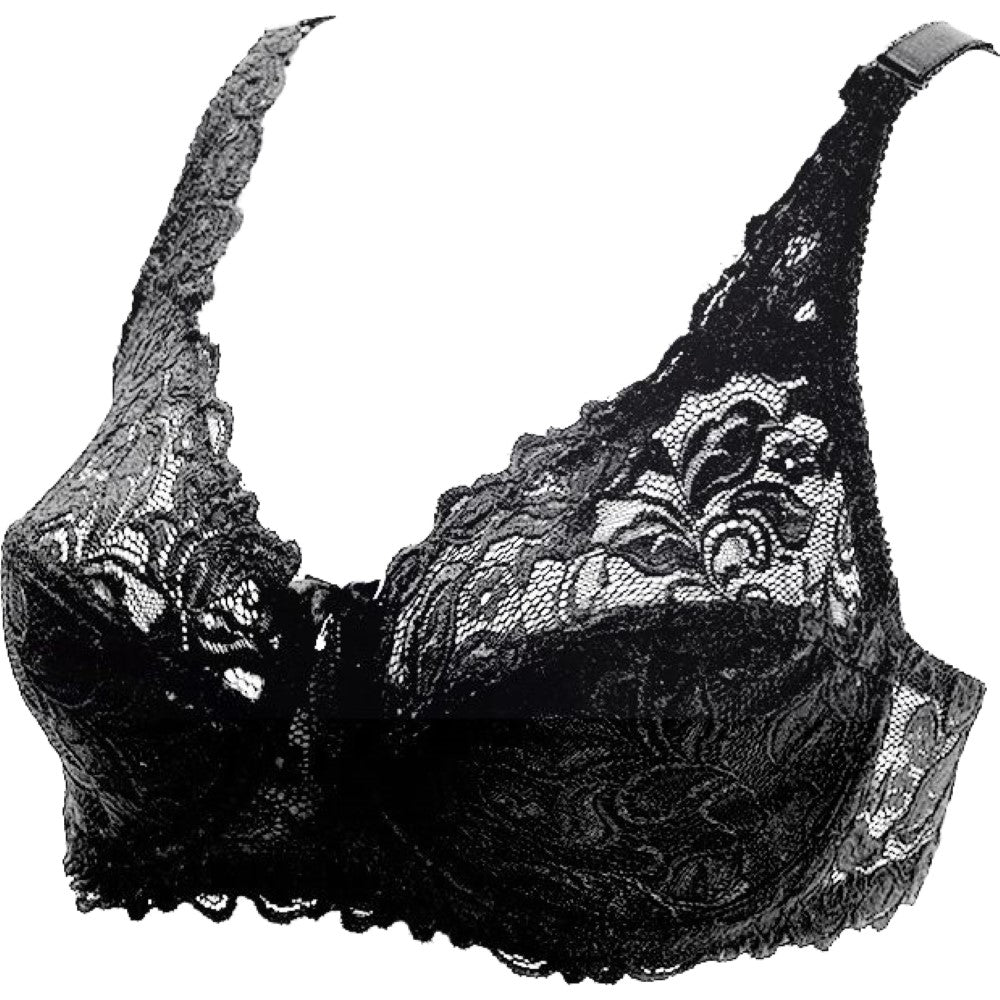 ブラジャー フルカップブラ 単品 レディース インナー 女性下着 総レース 2列2段ホック 肩紐調節可能 大きいサイズ Dカップ Eカップ ミニチャーム付き 定番 ランジェリー おしゃれ 婦人用 女性用
