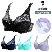 ブラジャー フルカップブラ 単品 レディース インナー 女性下着 総レース 2列2段ホック 肩紐調節可能 大きいサイズ Dカップ Eカップ ミニチャーム付き 定番 ランジェリー おしゃれ 婦人用 女性用