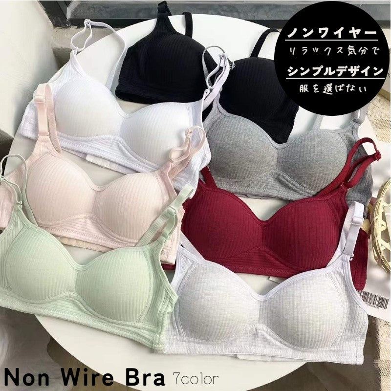 ノンワイヤーブラ ブラジャー レディース 女性 インナー 下着 商品画像