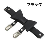 ガーターベルト レッグガーター 単品 レディース 女性 片足 ガータークリップ クリップ ガーターリング 固定 リボン シンプル かわいい おしゃれ