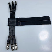 シャツガーター 2個セット ガーターベルト メンズ レディース 男女兼用 太ももサスペンダー シャツ ずれ防止 はみ出し防止 飛び出し防止 シワ防止 ゴムベルト シャツ用 シャツクリップ スーツ ビジネス