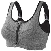 ブラトップ スポーツブラ ノンワイヤー レディース ヨガ スポブラ ウェア ブラジャー 立体カップ ジッパー トップス インナー フィットネスウェア 揺れにくい ヨガウェア スポーツウェア シンプル スタイリッシュ おしゃれ フロントファスナー 無地 ブラック 黒 ピンク ホワイト 白