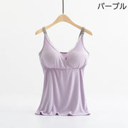 マタニティキャミソール 授乳キャミソール 授乳ブラ ブラトップ インナー 下着 肌着 クロスオープン レディース 妊婦 ママ 産前 産後 パッド付き レース リブ 無地 シンプル おしゃれ 楽ちん