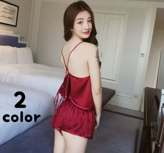 セクシーキャミソール ぺチパンツ セット セットアップ レディース インナー 商品画像