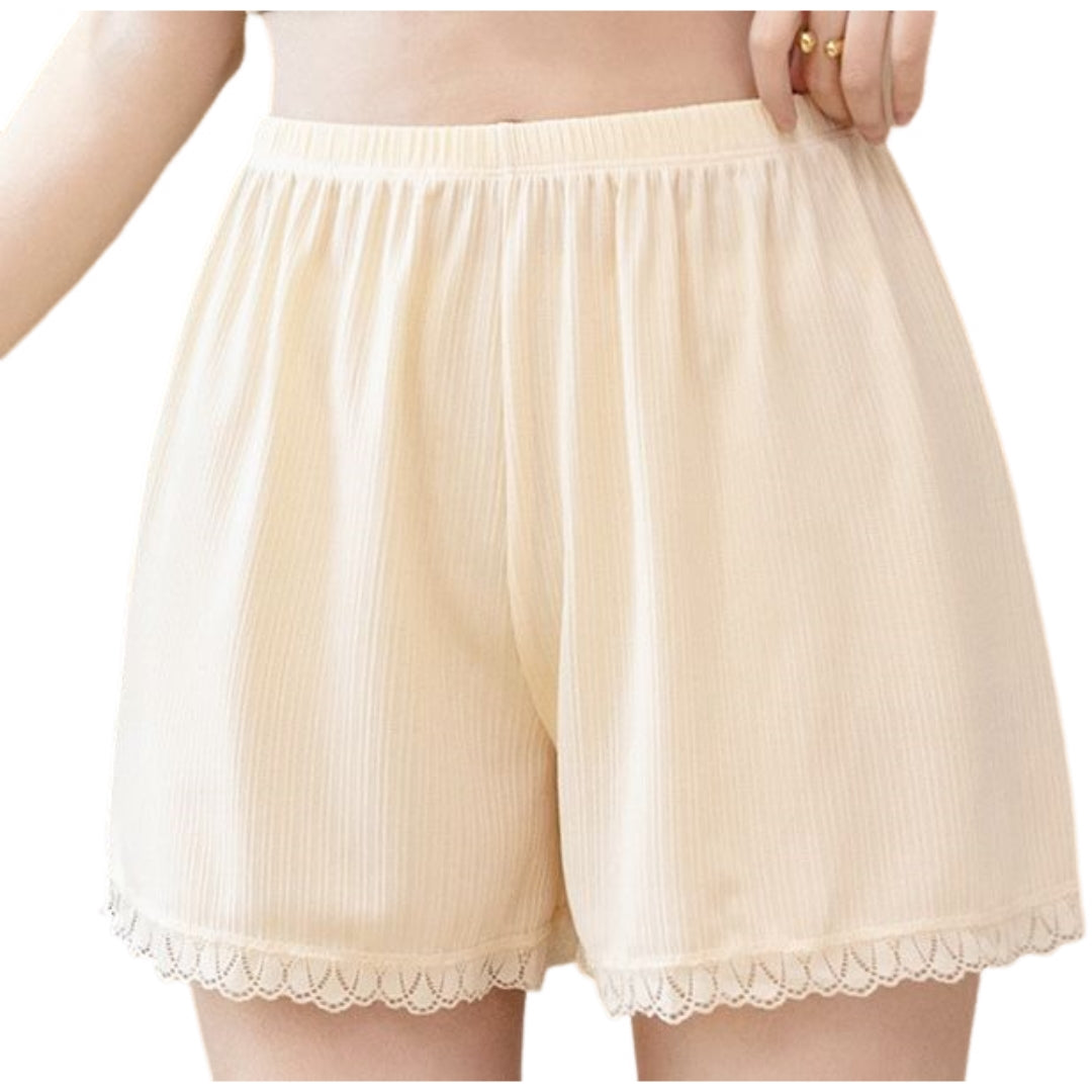 ペチパンツ タップパンツ レディース 女性用 下着 インナー ベージュ バリエーション画像