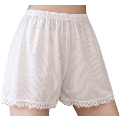 ペチパンツ タップパンツ レディース 女性用 下着 インナー ホワイト バリエーション画像
