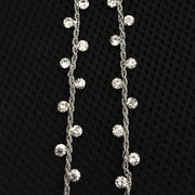 ブラストラップ ブラジャーストラップ 肩紐 インナー 見せブラ レディース ラインストーン 小物 かわいい おしゃれ 上品 高級感 セクシー 女子力アップ